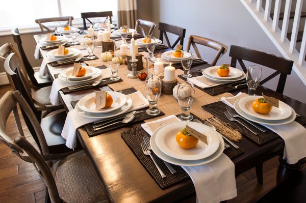 Lightened up fall table | Edit by Design